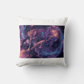 A psychedelic witch cushion kissen (Vorderseite)