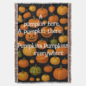 A pumpkin decke (Vorderseite Vertikal)