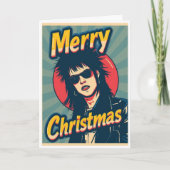 A punk christmas card karte (Vorderseite)