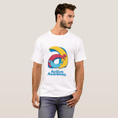 "A-" Puzzlespiel kundenspezifisches AutismLink T-Shirt (Vorne ganz)