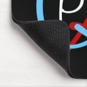 a q pi wall strasse mousepad (Ecke)