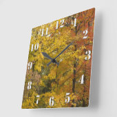 a quadratische wanduhr (Winkel)