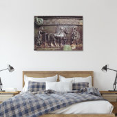 A Quadriga und a Hoplite Leinwanddruck (Insitu (Schlafzimmer))