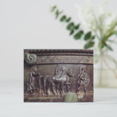 A Quadriga und a Hoplite Postkarte (Stehend Vorderseite)
