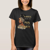 A Queen Will Always Turn Pain Into Power Black His T-Shirt (Vorderseite)