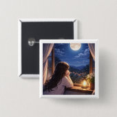 A Quiet Conversation with the Sky Button (Vorne & Hinten)