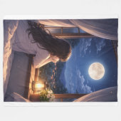 A Quiet Conversation with the Sky Fleecedecke (Vorderseite (Horizontal))