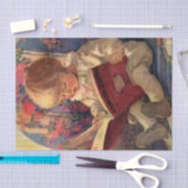 "A Quiet Corner" von Jessie Willcox Smith Seidenpapier (Handwerk)