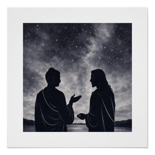 A Quiet Dialogue Under the Stars Poster (Vorderseite)