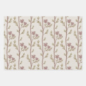 A Quiet Journey Botanical Silhouettes light beige Geschenkpapier Set (Vorderseite 2)