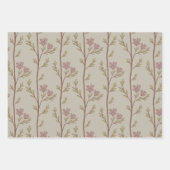 A Quiet Journey Botanical Silhouettes - warm beige Geschenkpapier Set (Vorderseite 2)