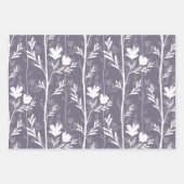 A Quiet Journey Minimal Botanical Silhouettes Geschenkpapier Set (Vorderseite 2)