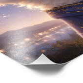 A Quiet Night Under the Stars – Art Print Fotodruck (Ecke)