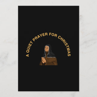 A QUIET PRAYER FOR CHRISTMAS EINLADUNG