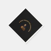 A QUIET PRAYER FOR CHRISTMAS SERVIETTE (Ecke)