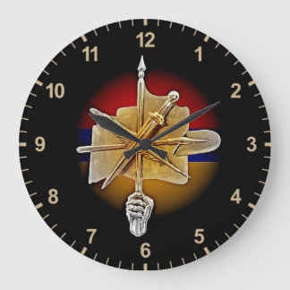 A.R.F (Zenatrosh) Acrylwand-Uhr Große Wanduhr