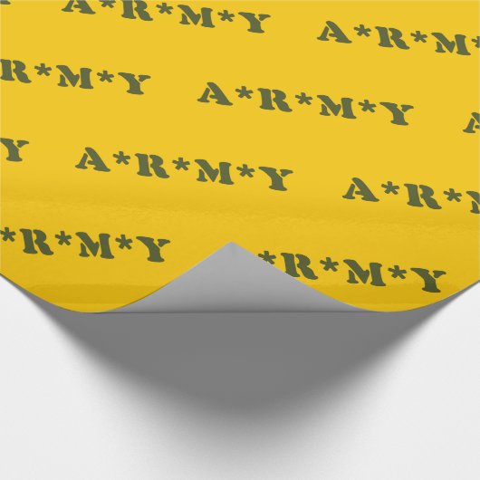 A*R*M*Y GESCHENKPAPIER (Ecke)