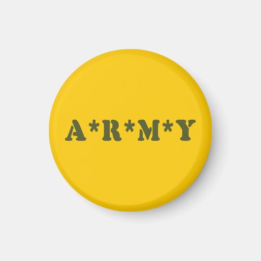 A*R*M*Y MAGNET (Vorne)