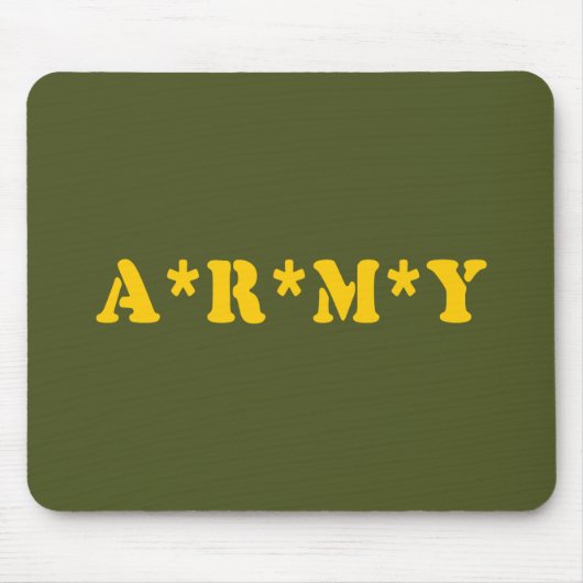 A*R*M*Y MOUSEPAD (Vorne)