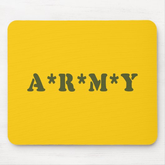 A*R*M*Y MOUSEPAD (Vorne)