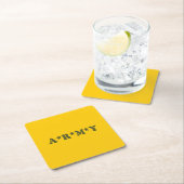 A*R*M*Y RECHTECKIGER PAPPUNTERSETZER (Vor Ort)