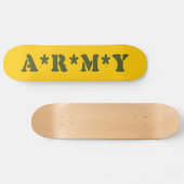 A*R*M*Y SKATEBOARD (Horizontal)