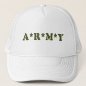 A*R*M*Y TRUCKERKAPPE (Vorderseite)
