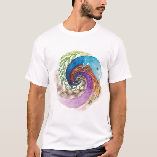 A.R.T. Senses Swirl TShirt women/men (Vorderseite)
