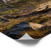 A-Rahmen-Hütte am See Poster (Ecke)