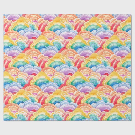 A Rainbow of Rainbows  Geschenkpapier (Flach)