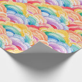 A Rainbow of Rainbows  Geschenkpapier (Ecke)