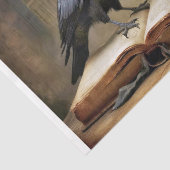 A raven and the key to knowledge seidenpapier (Ausschnitt)