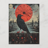 A Raven Postkarte (Vorderseite)