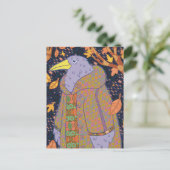 A Raven Postkarte (Stehend Vorderseite)
