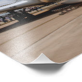 A RC-135V/W Rivet Joint Aviation Fotodruck (Ecke)