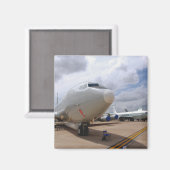 A RC-135V/W Rivet Joint Aviation Magnet (Vorderseite/Rückseite)