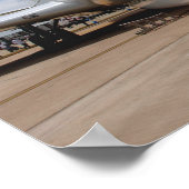 A RC-135V/W Rivet Joint Aviation Poster (Ecke)