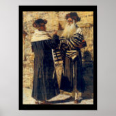 A Rebbe at the Kotel by Vereshchagin - Circa 1880s Poster (Vorne)
