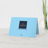 🐰 "A Receding Hareline" Vatertag Dankeskarte (Rückseite)