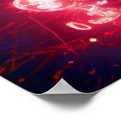 A Red Sphere 56 - A.I. Poster (Ecke)