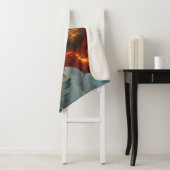 A Red Welsh Dragon Terrorizes London Sherpadecke (Beispiel)