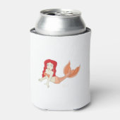 A Redhead Mermaid Dosenkühler (Kanne Vorderseite)