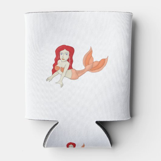 A Redhead Mermaid Dosenkühler (Vorderseite)