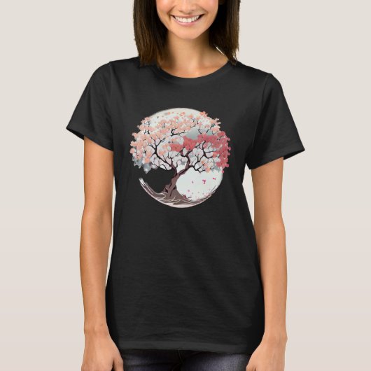 A Refreshing and Enchanting Tree of Life Cherry Bl T-Shirt (Vorderseite)