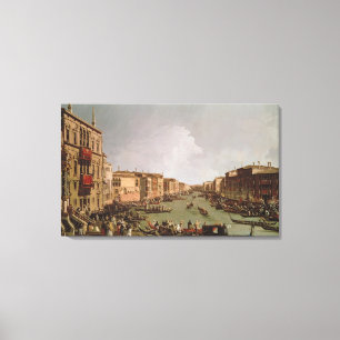 A Regatta am Canale Grande, c.1735 Leinwanddruck