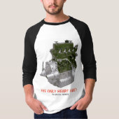 A+ Reihen-Motor-T - Shirt (Vorderseite)