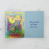 A REMINDER YOU'RE NOT ALONE CARD DANKESKARTE (Innenseite)