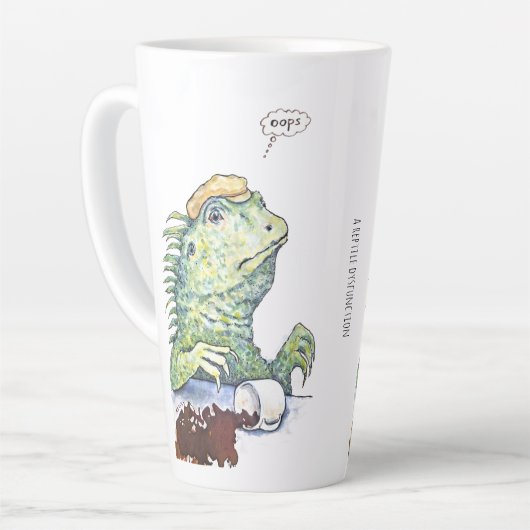 A Reptile Dysfunction Milchtasse (Linke Ecke)