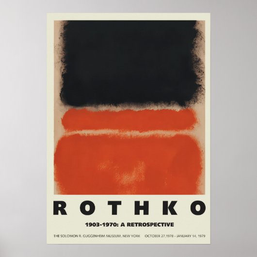 A Retrospective 2 Poster (Vorne)