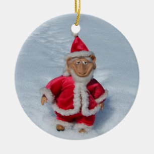 A Right Jolly Old Elf Keramik Ornament